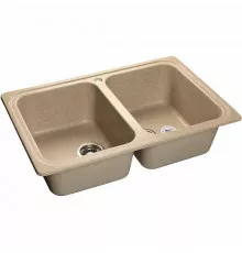 Кухонная мойка GranFest Standart GF-S780K Песочная