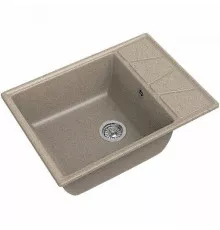 Кухонная мойка GranFest Vertex GF-V-680L Песочная