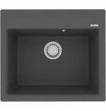 Кухонная мойка Lemark Hanka 570 9910017 Серый шелк