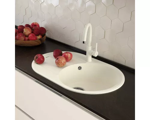 Заказать Кухонная мойка Lemark Lacha 720 9910059 Серый шелк в магазине сантехники Santeh-Crystal.ru