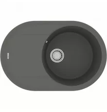 Кухонная мойка Lemark Lacha 720 9910059 Серый шелк