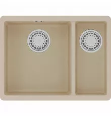 Кухонная мойка Lemark Sinara 550.2-U 9910080 Бежевая