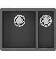 Кухонная мойка Lemark Sinara 550.2-U 9910083 Серый шелк