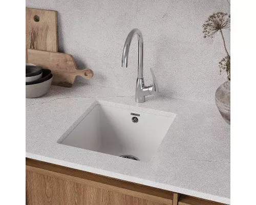 Заказать Кухонная мойка Lemark Sinara 400-U 9910061 Антрацит в магазине сантехники Santeh-Crystal.ru