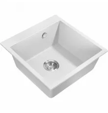 Кухонная мойка Milacio Murcia 51 Cuarzo MC.77022 Белая