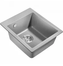 Кухонная мойка Milacio Murcia 42 Cuarzo MC.77043 Серый металлик