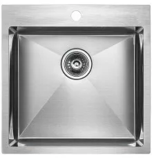 Кухонная мойка Paulmark Kroner 51 PM215151-BS Брашированная сталь