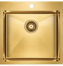 Кухонная мойка Paulmark Kroner 51 PM215151-BG Брашированное золото