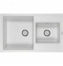 Кухонная мойка Paulmark Tandem 82 PM238250-WH Белая