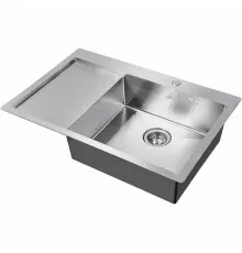 Кухонная мойка ZorG Steel Hammer 78 SH 7851-R Нержавеющая сталь