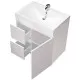 Приобрести Тумба под раковину 1MarKa Cube 75Н У79532 Белый глянец в магазине сантехники Santeh-Crystal.ru