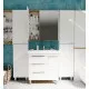 Купить Тумба под раковину 1MarKa Gaula 80Н У92516 White в магазине сантехники Santeh-Crystal.ru