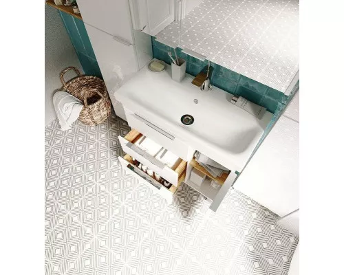 Купить Тумба под раковину 1MarKa Gaula 80Н У92516 White в магазине сантехники Santeh-Crystal.ru