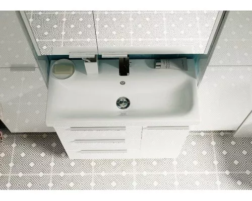 Купить Тумба под раковину 1MarKa Gaula 80Н У92516 White в магазине сантехники Santeh-Crystal.ru