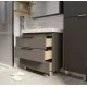 Заказать Тумба под раковину 1MarKa Gaula 80Н У92547 Графит матовый в магазине сантехники Santeh-Crystal.ru