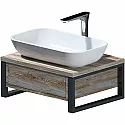 Тумба под раковину 1MarKa Grunge Loft 60П Ц0000001579 подвесная Дуб намибия