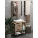 Купить Зеркальный шкаф 1MarKa Grunge Loft 60П Ц0000007992 Дуб вотан в магазине сантехники Santeh-Crystal.ru