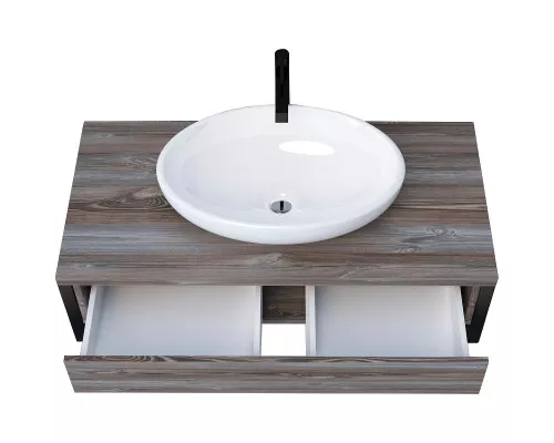 Заказать Тумба под раковину 1MarKa Grunge Loft 70П Ц0000015941 подвесная Дуб Намибия в магазине сантехники Santeh-Crystal.ru