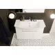 Купить Тумба под раковину 1MarKa Lina Classic New 105Н У94491 Белый глянец в магазине сантехники Santeh-Crystal.ru