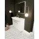 Купить Тумба под раковину 1MarKa Lina Classic New 105Н У94491 Белый глянец в магазине сантехники Santeh-Crystal.ru