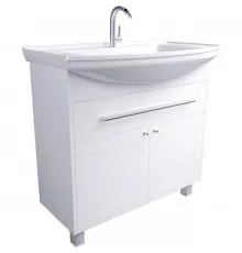 Тумба под раковину 1MarKa Lina Classic New 85Н У94494 Белый глянец