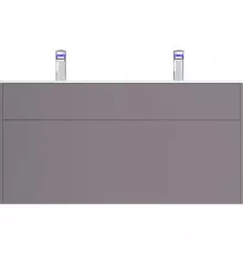 Тумба под раковину AM.PM Inspire V2.0 120 M50AFHX1203EGM подвесная Серая матовая
