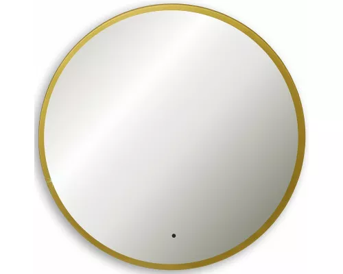 Зеркало Abber Mond 77 AG6204SCG-0.77 с подсветкой Золото с бесконтактным выключателем и диммером