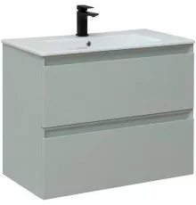 Тумба под раковину Allen Brau Eclipse 80 1.E1002.PWM подвесная Папирус матовый