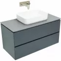Тумба под раковину Allen Brau Infinity 100 1.21003.AM подвесная Антрацит матовый Тумба под раковину Allen Brau Infinity 100 1.21003.AM подвесная Антрацит матовый