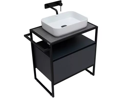 Приобрести Тумба под раковину Allen Brau Priority 70 1.31001.AM Антрацит матовый в магазине сантехники Santeh-Crystal.ru