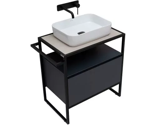 Приобрести Тумба под раковину Allen Brau Priority 70 1.31001.AM Антрацит матовый в магазине сантехники Santeh-Crystal.ru