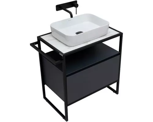 Приобрести Тумба под раковину Allen Brau Priority 70 1.31001.AM Антрацит матовый в магазине сантехники Santeh-Crystal.ru
