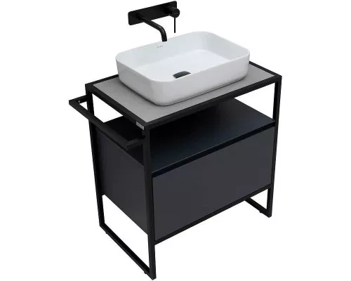 Приобрести Тумба под раковину Allen Brau Priority 70 1.31001.AM Антрацит матовый в магазине сантехники Santeh-Crystal.ru