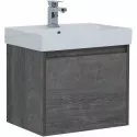 Тумба с раковиной Aquanet Nova Lite 60 245239 подвесная Дуб рошелье Тумба с раковиной Aquanet Nova Lite 60 245239 подвесная Дуб рошелье
