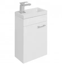 Тумба с раковиной Aquanet Нота 40 L 254044 подвесная Белая
