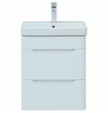 Тумба под раковину Aquanet София 50 274171 подвесная Белый глянец