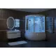Заказать Полка Aquanet Опера 45 169630 с подсветкой Белая в магазине сантехники Santeh-Crystal.ru
