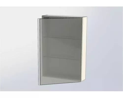 Заказать Зеркальный шкаф Aquanet Орлеан 60 R 183076 Белый в магазине сантехники Santeh-Crystal.ru