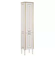 Шкаф пенал Aquanet Паола 40 R 186112 Белый Золото