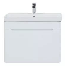 Тумба под раковину Aquanet София 80 199869 подвесная Белый глянец