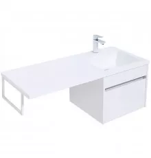 Тумба под раковину Aquanet Токио 110 236915 подвесная Белая