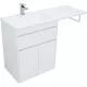 Заказать Тумба под раковину Aquanet Токио 130 237746 Белая в магазине сантехники Santeh-Crystal.ru