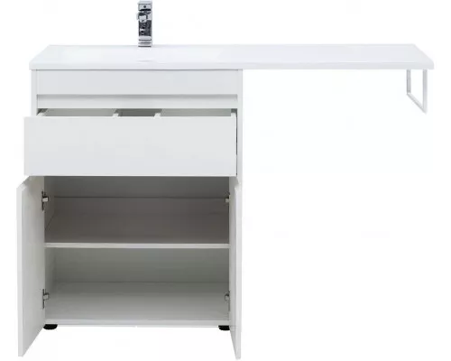 Заказать Тумба под раковину Aquanet Токио 130 237746 Белая в магазине сантехники Santeh-Crystal.ru