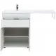 Заказать Тумба под раковину Aquanet Токио 130 237746 Белая в магазине сантехники Santeh-Crystal.ru