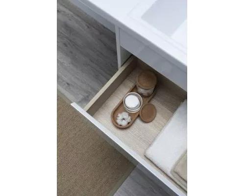 Купить Тумба под раковину Aquanet Токио 130 236917 подвесная Белая в магазине сантехники Santeh-Crystal.ru