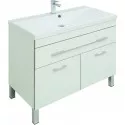 Тумба с раковиной Aquanet Верона 90 287673 Белая Тумба с раковиной Aquanet Верона 90 287673 Белая