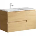 Тумба под раковину Aqwella Accent 90 L ACC0109LDZ подвесная Дуб золотой Тумба под раковину Aqwella Accent 90 L ACC0109LDZ подвесная Дуб золотой