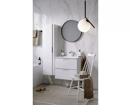 Купить Шкаф пенал Aqwella Accent 35 ACC0535W подвесной Белый в магазине сантехники Santeh-Crystal.ru