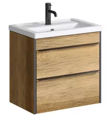 Тумба под раковину Aqwella Fargo 60 FRG0106DB Дуб балтийский