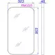 Заказать Зеркало Aqwella RM 50 RM0205BLK Черное в магазине сантехники Santeh-Crystal.ru